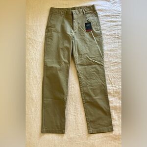 (NWT): Charles Tyrwhitt Slim Fit Pants in Olive. 30x30.